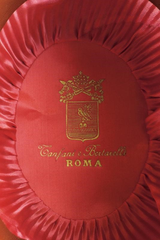 Feluca da comandante della Guardia Nobile, Stato Città del Vaticano, 1939-1958