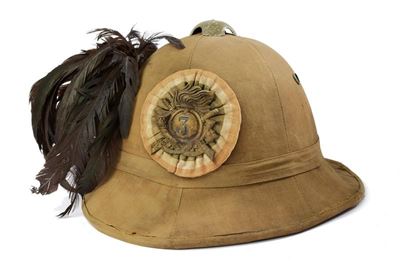 Casco coloniale da Bersagliere, Regno d'Italia
