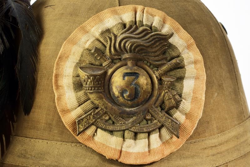 Casco coloniale da Bersagliere, Regno d'Italia