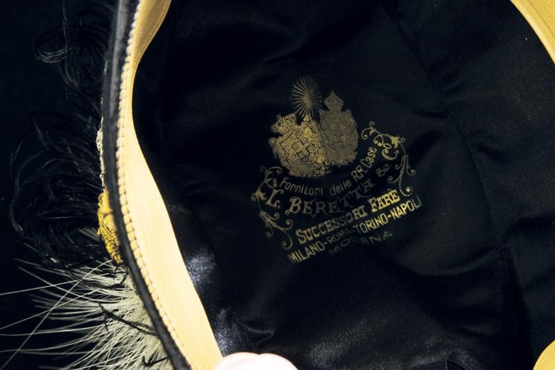 Regno d'Italia, Bella uniforme con feluca da tenente Generale in comando di un Corpo d'Armata