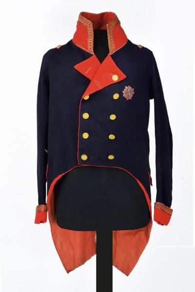 Uniforme da cavaliere dell'Ordine di Santo Stefano, Granducato di Toscana, panno nero
