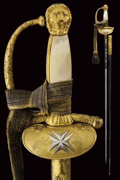 Granducato di Toscana, Spadino da cavaliere dell'Ordine di Santo Stefano
