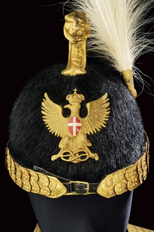 Elmo da Maggiore del Corpo di Pubblica Sicurezza, Roma