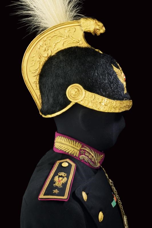 Elmo da Maggiore del Corpo di Pubblica Sicurezza, Roma