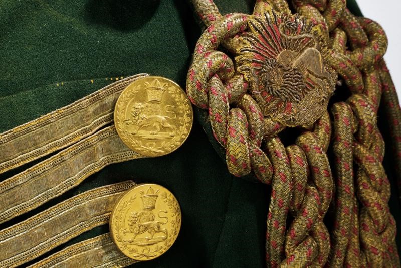 Uniforme da funzionario di corte, Persia, altezza 90 cm