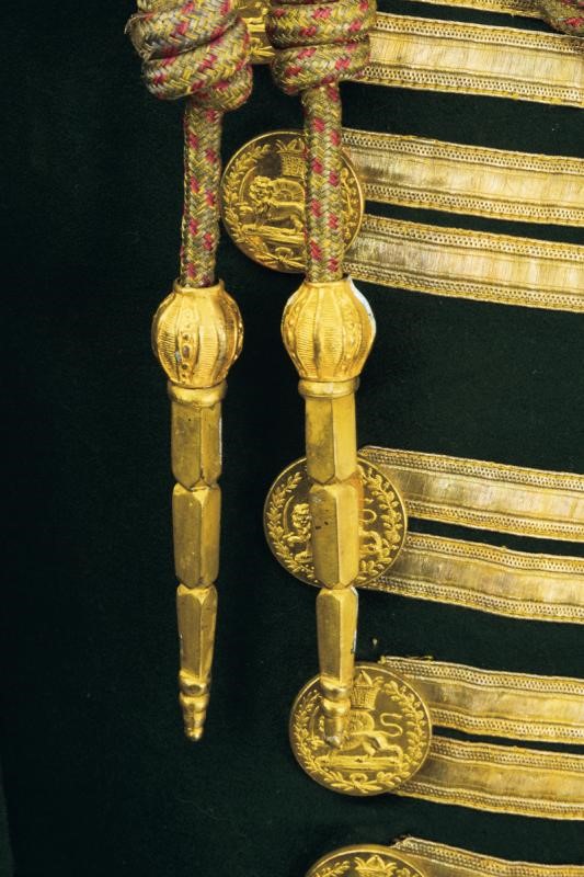 Uniforme da funzionario di corte, Persia, altezza 90 cm