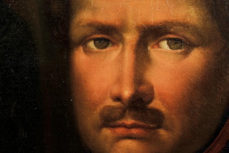 Autoritratto del Re Friedrich Wilhelm III di Prussia, Olio su tela