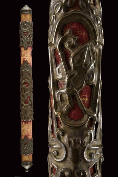 Bastone (scettro) clericale, Europa, 1796, altezza 56 cm