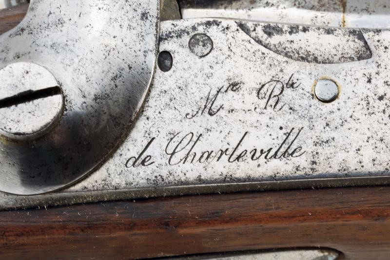Fucile ridotto a luminello del Fondo Garibaldi, Charleville, lunghezza 146.5 cm