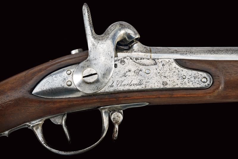 Fucile ridotto a luminello del Fondo Garibaldi, Charleville, lunghezza 146.5 cm