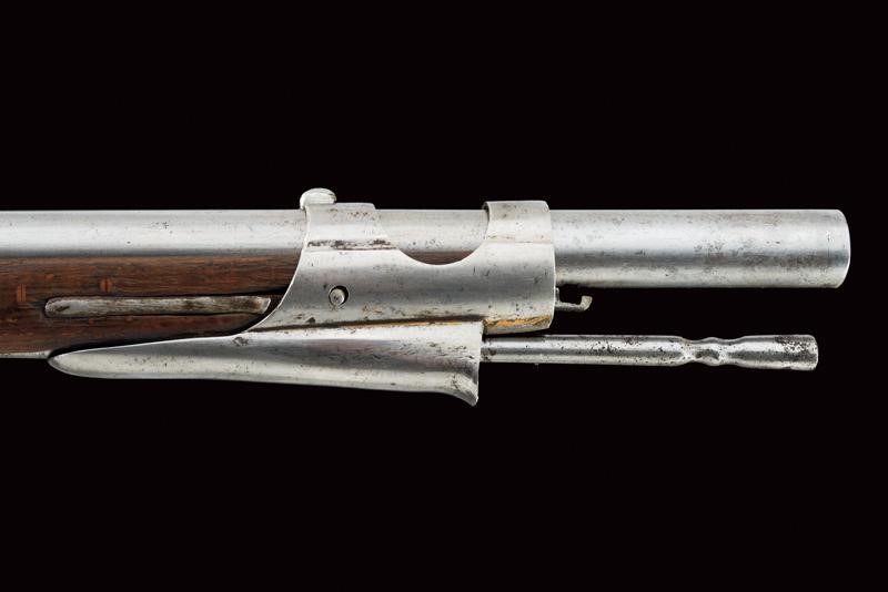 Fucile a pietra focaia da fanteria mod. 1807, Austria, lunghezza 149 cm