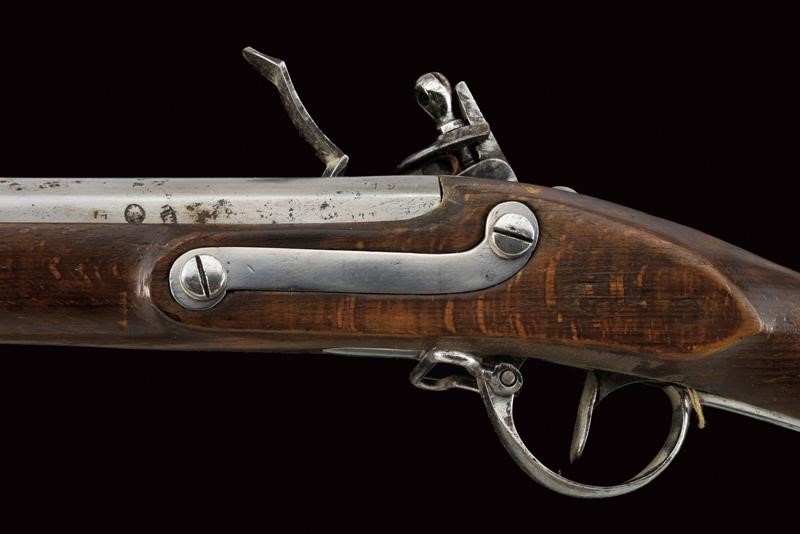 Fucile a pietra focaia da fanteria mod. 1807, Austria, lunghezza 149 cm