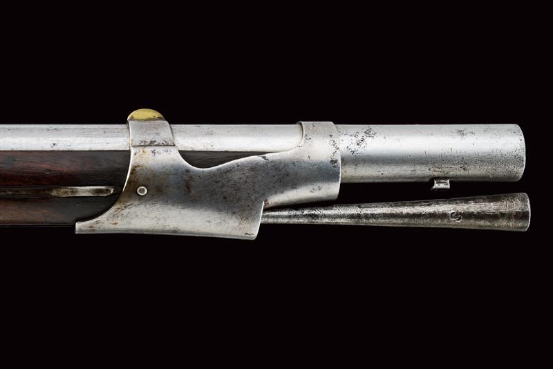 Fucile a pietra focaia da fanteria, Belgio, lunghezza 146.5 cm