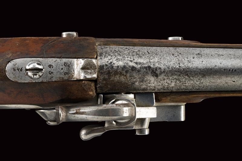 Fucile Augustin Mod. 1842 da fanteria con baionetta, Austria, lunghezza 145.5 cm