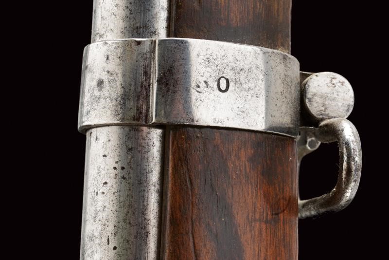 Fucile Augustin Mod. 1842 da fanteria con baionetta, Austria, lunghezza 145.5 cm