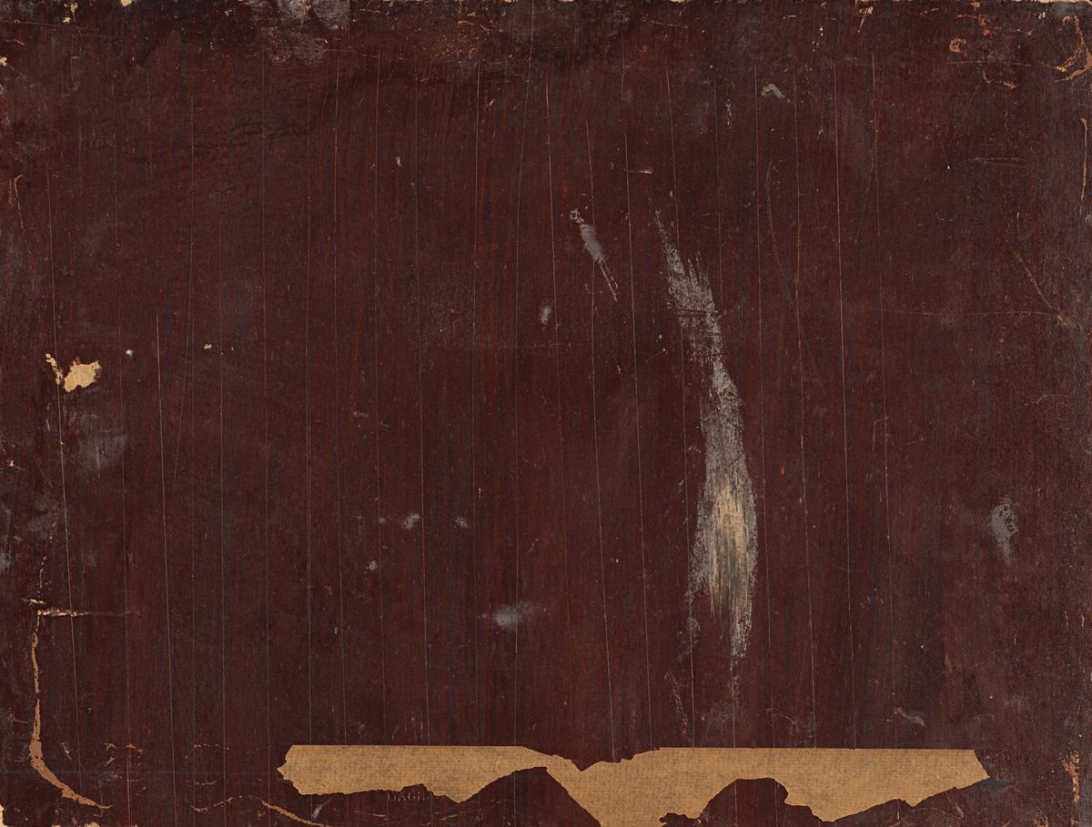 Felice Carena - Montagna di Anticoli, olio su cartone pressato, 1919