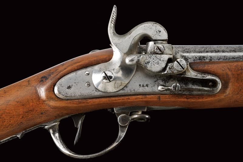 Fucile Augustin Mod. 1842 da fanteria con baionetta, tecnica austriaca