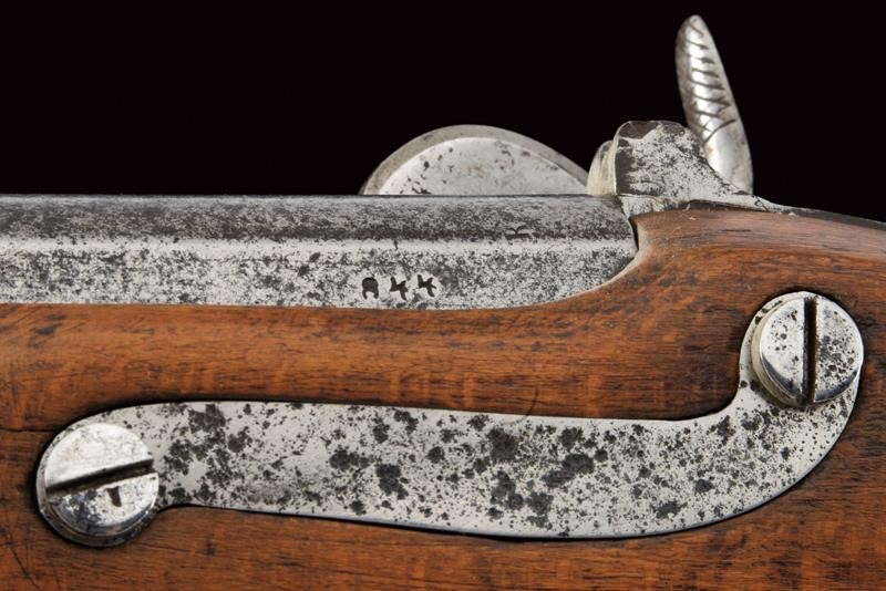 Fucile Augustin Mod. 1842 da fanteria con baionetta, tecnica austriaca