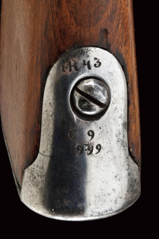 Fucile Augustin Mod. 1842 da fanteria con baionetta, tecnica austriaca