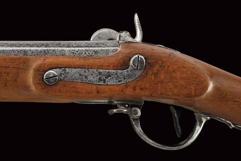 Fucile Augustin Mod. 1842 da fanteria con baionetta, tecnica austriaca