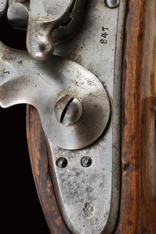 Jagerstutzen Mod. 1842, sistema Augustin, lunghezza 105 cm, calibro 14 mm