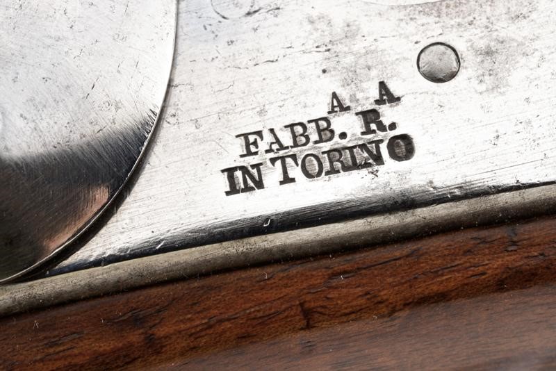 Pistolone da cavalleria Mod. 1843, Torino, cal. 17 mm, lunghezza 72 cm