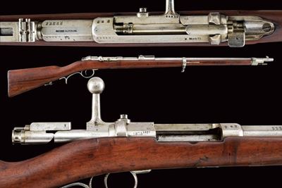 Fucile Mauser Mod. 1871, Austria, lunghezza 123 cm