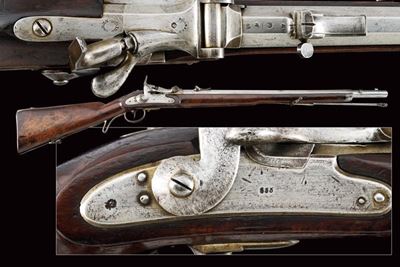Jagerstutzen Mod. 1854/67, sistema Wanzel, cal. 13,9 mm