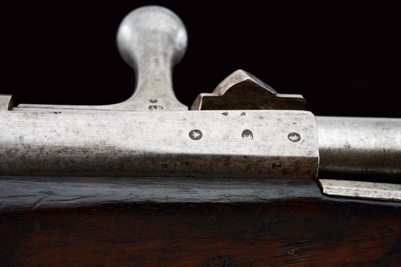 Carabina da bersaglieri Mod. 1856 con trasformazione Carcano ad ago, Regno d'Italia
