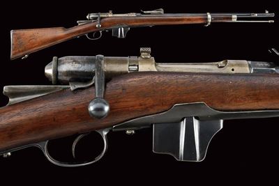 Fucile Vetterli Mod. 1870/87 TS, Brescia, lunghezza 109.5 cm