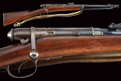 Moschetto da cavalleria Vetterli mod. 1870, Torre Annunziata, lunghezza 92.5 cm