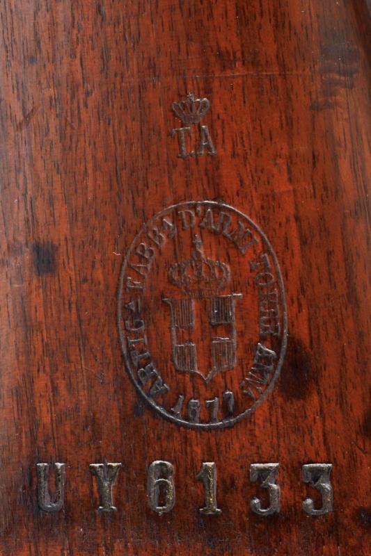 Fucile Vetterli Mod. 1870 da fanteria, Torre Annunziata, 1877, cal. 10 mm