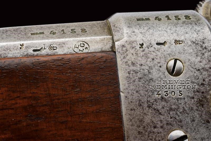 Fucile Remington Rolling Block, Stato Pontificio, cal. 12 mm