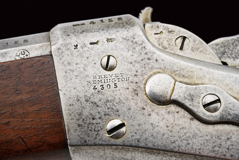 Fucile Remington Rolling Block, Stato Pontificio, cal. 12 mm