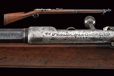 Fucile Mauser Mod. 1887, calibro 9 mm, Turchia, lunghezza 125 cm