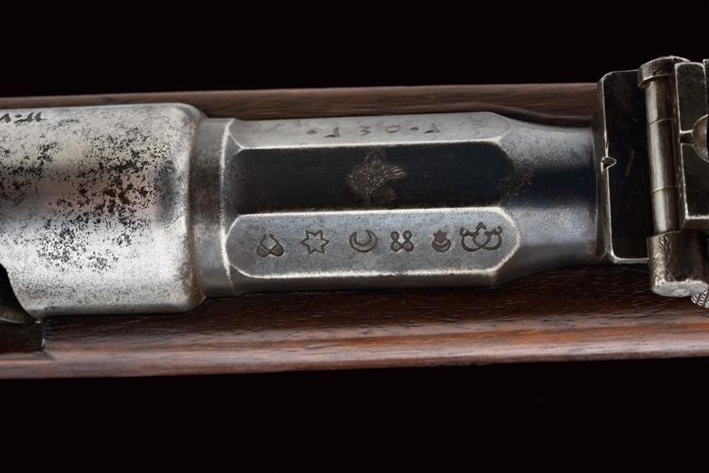 Fucile Mauser Mod. 1887, calibro 9 mm, Turchia, lunghezza 125 cm