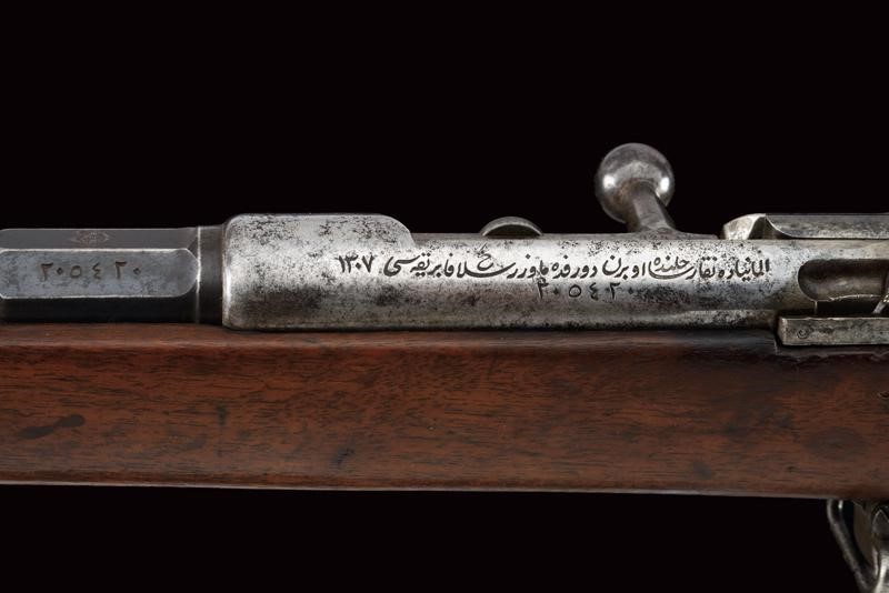Fucile Mauser Mod. 1887, calibro 9 mm, Turchia, lunghezza 125 cm