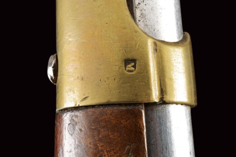 Pistola a pietra focaia mod. 1798 da cavalleria, Austria, lunghezza 43 cm