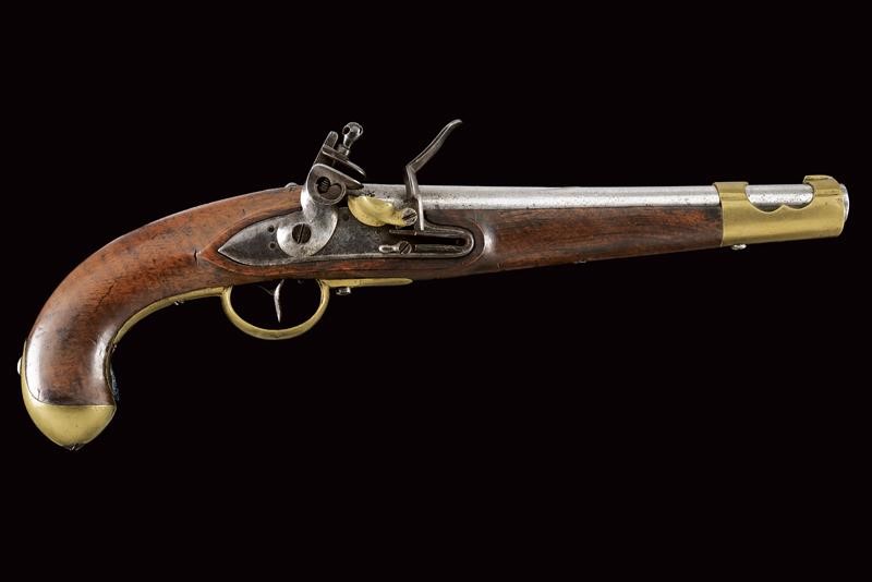 Pistola a pietra focaia mod. 1798 da cavalleria, Austria, lunghezza 43 cm