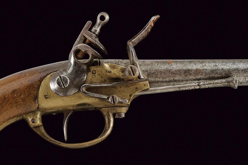 Pistola a pietra focaia Modello 1777, Francia