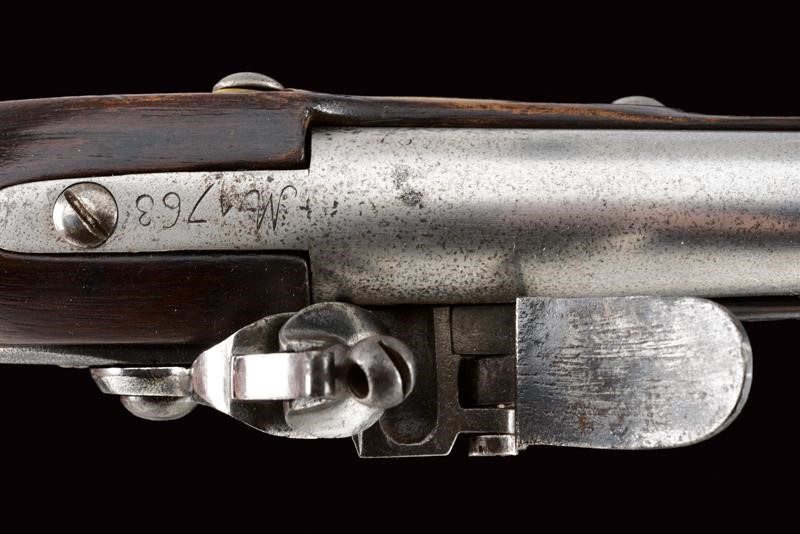 Pistola a pietra focaia, modello 1763, manifattura di St. Etienne