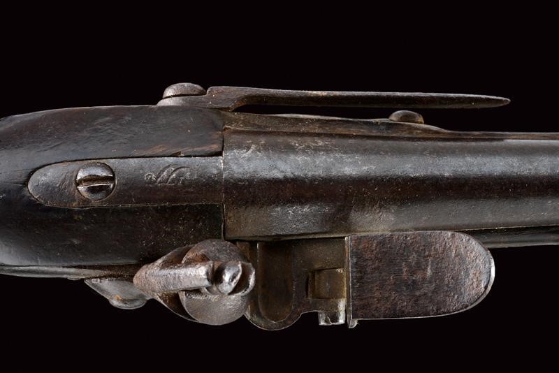 Pistola a pietra focaia da dragoni, modello 1778, St. Etienne