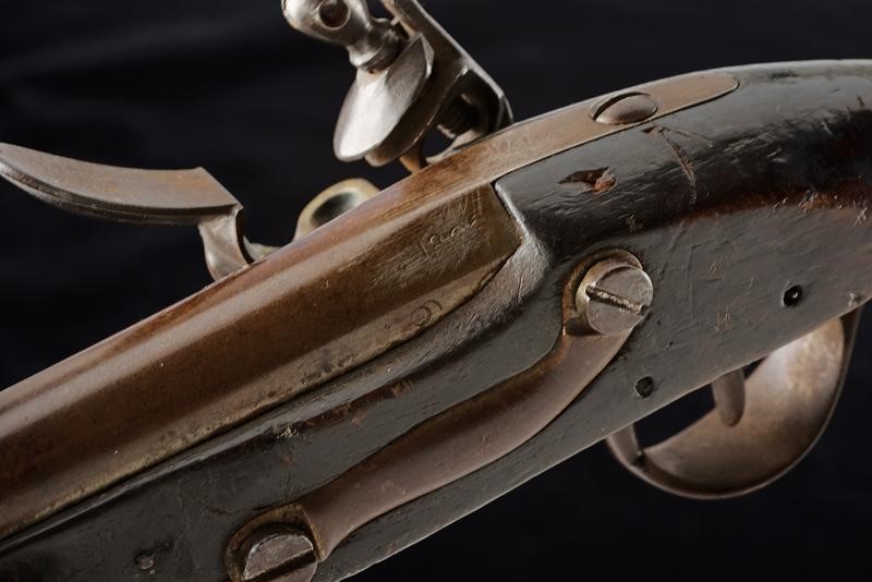 Pistola a pietra focaia da gendarmeria, Maubeuge, 1806, cal. 15 mm