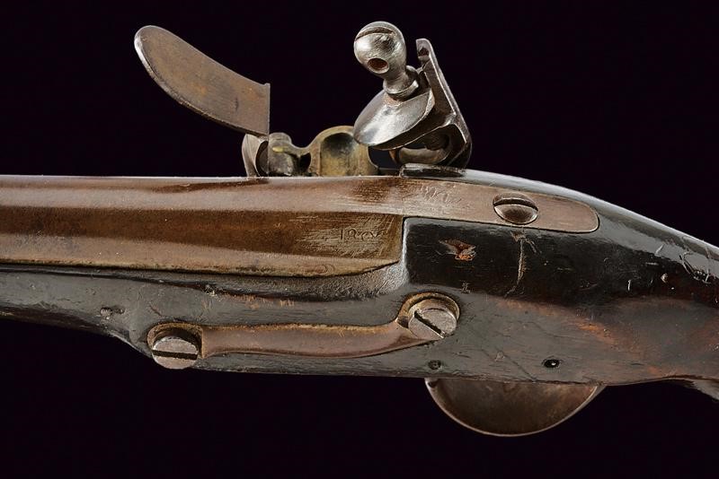 Pistola a pietra focaia da gendarmeria, Maubeuge, 1806, cal. 15 mm