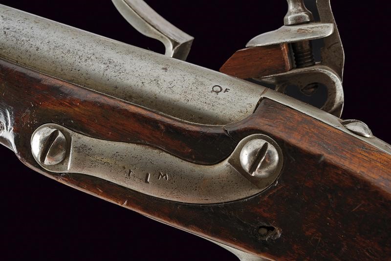 Pistola a pietra focaia da gendarmeria, Modello 1770, Maubeuge