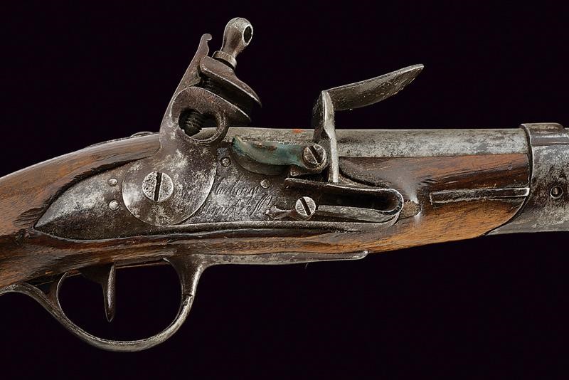 Pistola a pietra focaia da gendarmeria, modello AN 9, Maubeuge