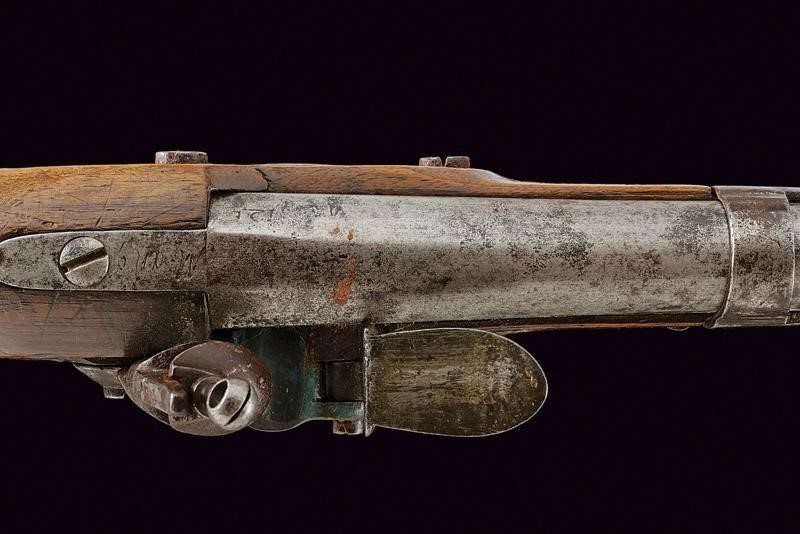 Pistola a pietra focaia da gendarmeria, modello AN 9, Maubeuge