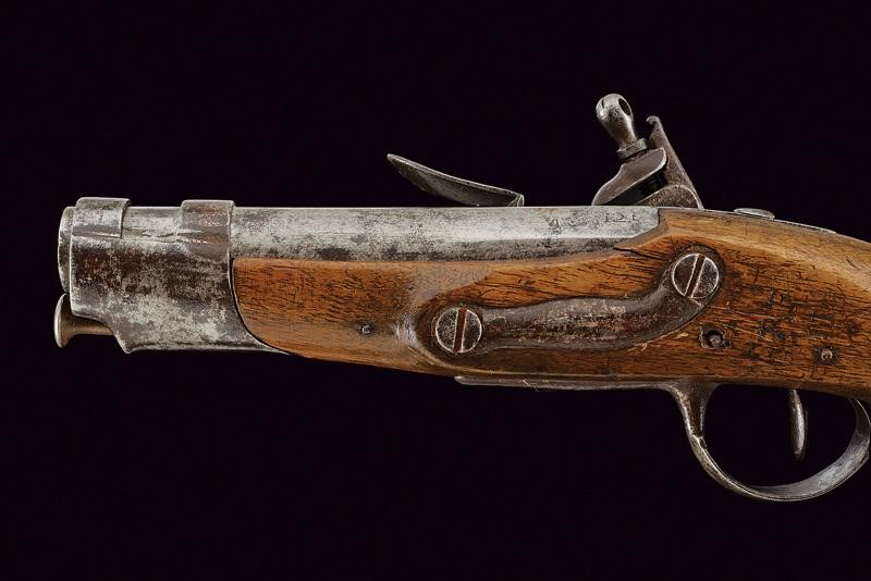 Pistola a pietra focaia da gendarmeria, modello AN 9, Maubeuge