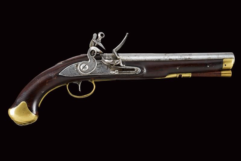 Pistola a pietra focaia militare, Impero Britannico, 1808