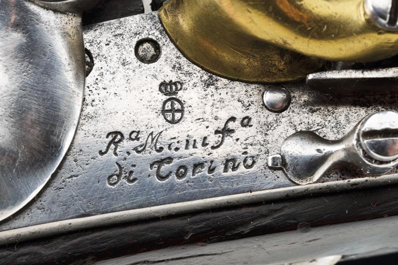 Pistola a pietra, modello 1814, Torino